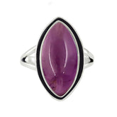 7.15Cts Amethyst Ring Purple Stone February Birthstone 925 Silver Jewelry For Women ,  Mother'S Day Gifts For Mom Wife Sister